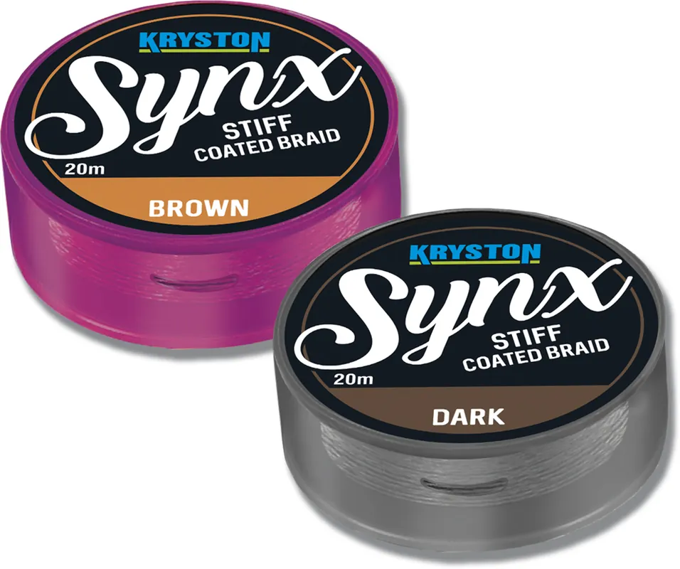 Kryston Synx Stiff Coated 30Lbs 20m Brown Betaalbaar