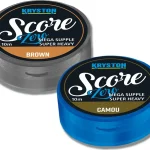Favoriet Kryston Score Zero Leadfree leader 45lbs 10m Brown