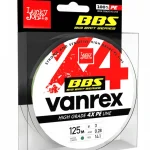 LUCKY JOHN braided line vanrex bbs х4 braid moss green 125 Gecertificeerd