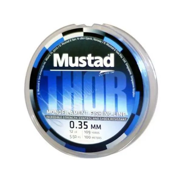 Must-Have Mustad Thor Super Soft Mono 20M 0.90 70Lb Clear Clear