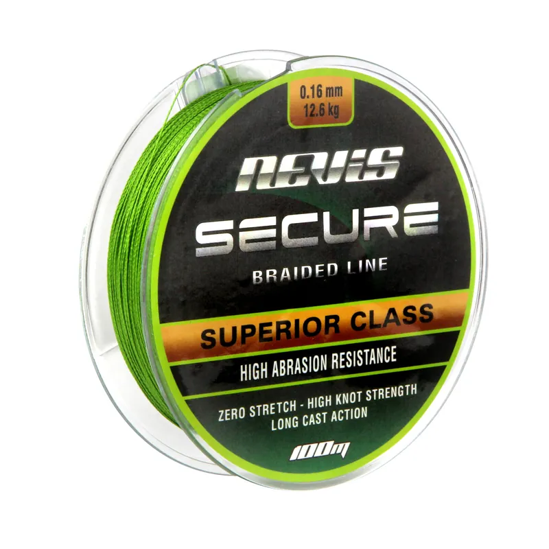 Aanbieding Nevis Secure Braided 100m/0.30mm
