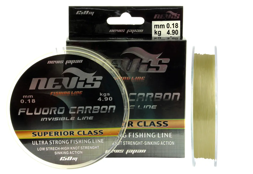 Nevis Fluoro Carbon 150m/0.16mm Direct Beschikbaar