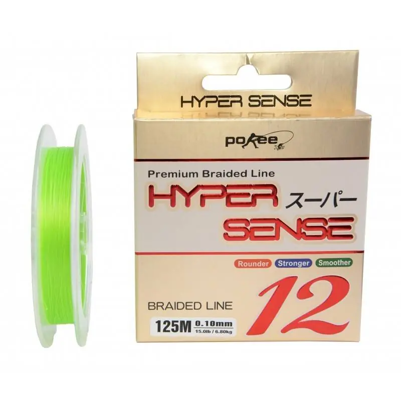 Pokee Hyper Sense 12+1 125m 0,16mm fonott zsinór Uitverkoop