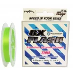 Pokee Flash Smart 8X 130m 0,18mm lime zöld fonott zsinór Meest Verkocht