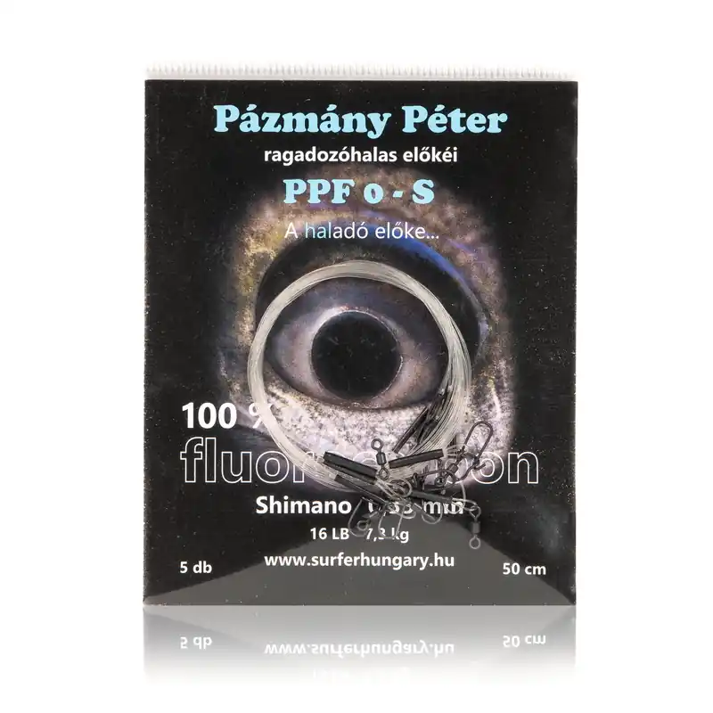 Meest Verkocht Pázmány Péter Fluorocarbon előke 0,35mm 50cm