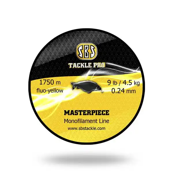 Nieuw SBS Masterpiece Monofilament Line Yellow 1500 0.20