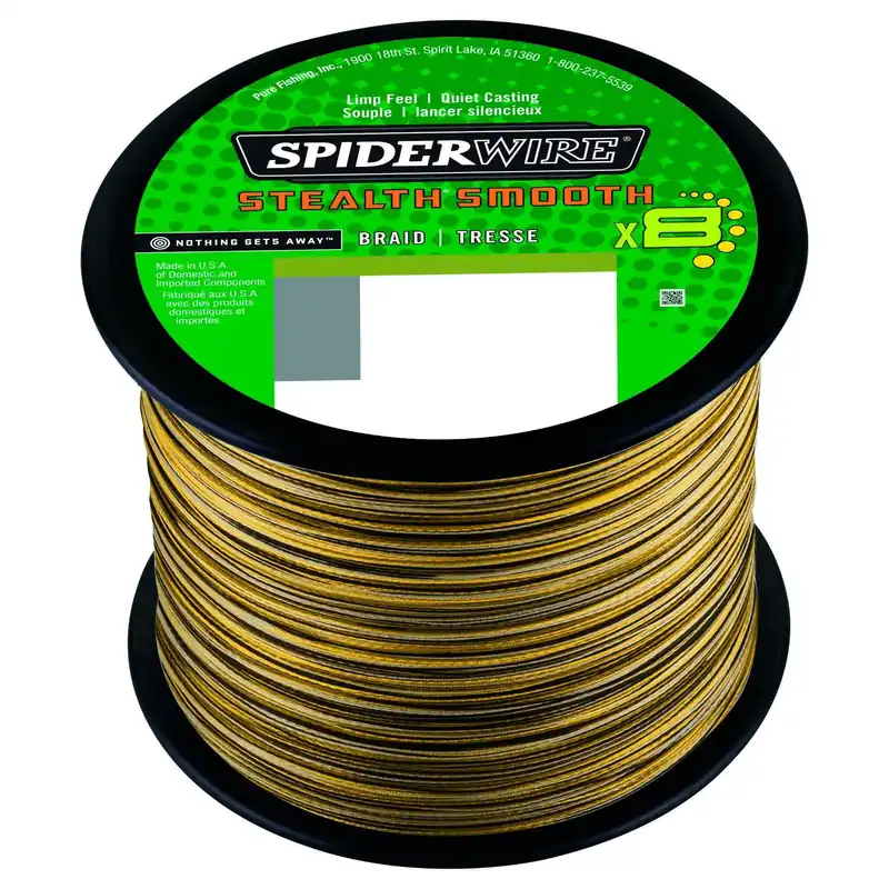 SpiderWire SS8SBK30-CSSM8 .19mm 2000M 18.0Kg CAMO fonott pergető zsinór Koop Online