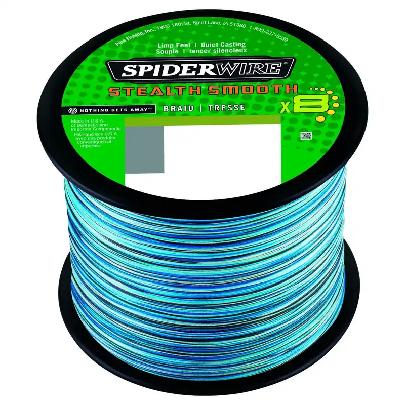 Fabrieksprijs SpiderWire SS8SBK10-BLCASSM8 .11mm 2000M 10.3Kg BC fonott pergető zsinór