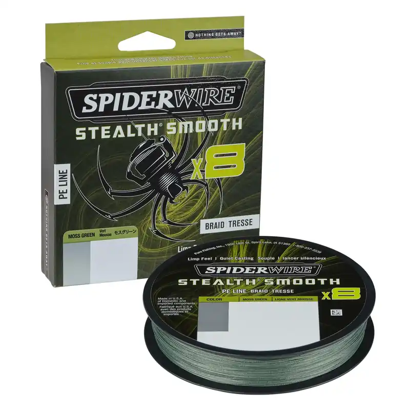 SpiderWire SS8SVP15-MGRNSSM8 0.13mm 300M 12.7Kg MGR fonott pergető zsinór Actieprijs