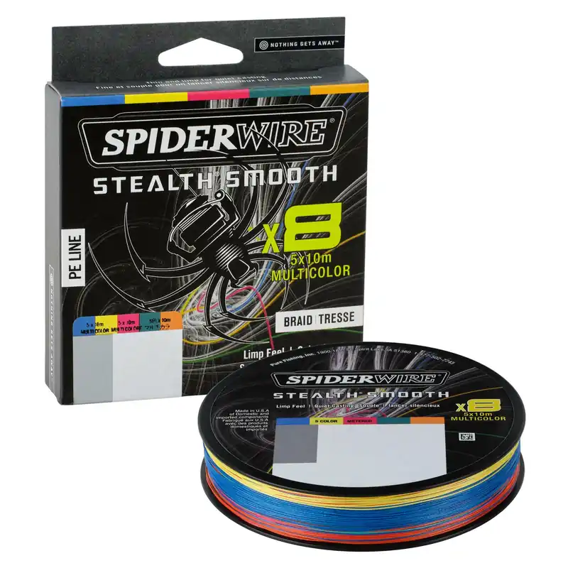 Direct Verzonden SpiderWire SS8SFS65-5C SS85x10m 300m 38.1kg 0.33mm fonott pergető zsinór