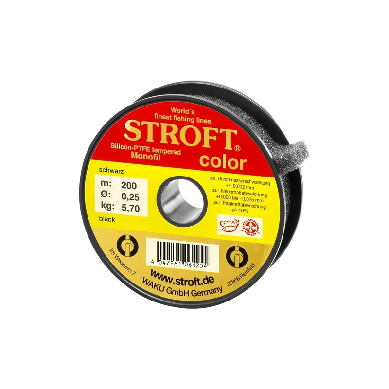 Stroft Color Black főzsinór 200m 0,25mm Favoriet