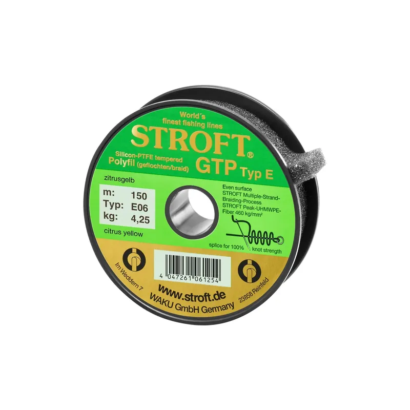 Speciale Aanbieding Stroft GTP Typ E citrus yellow fonott főzsinór 150m E06