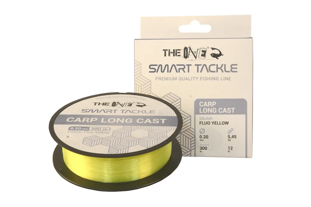 The One Carp Long Cast Fluo Yellow 300M 0.20mm 5,45Kg 12Lb Aanbieding