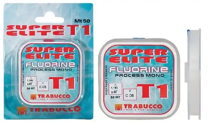 Weekendaanbieding Trabucco S.Elite Fluorine 50m 0,20mm előkezsinór