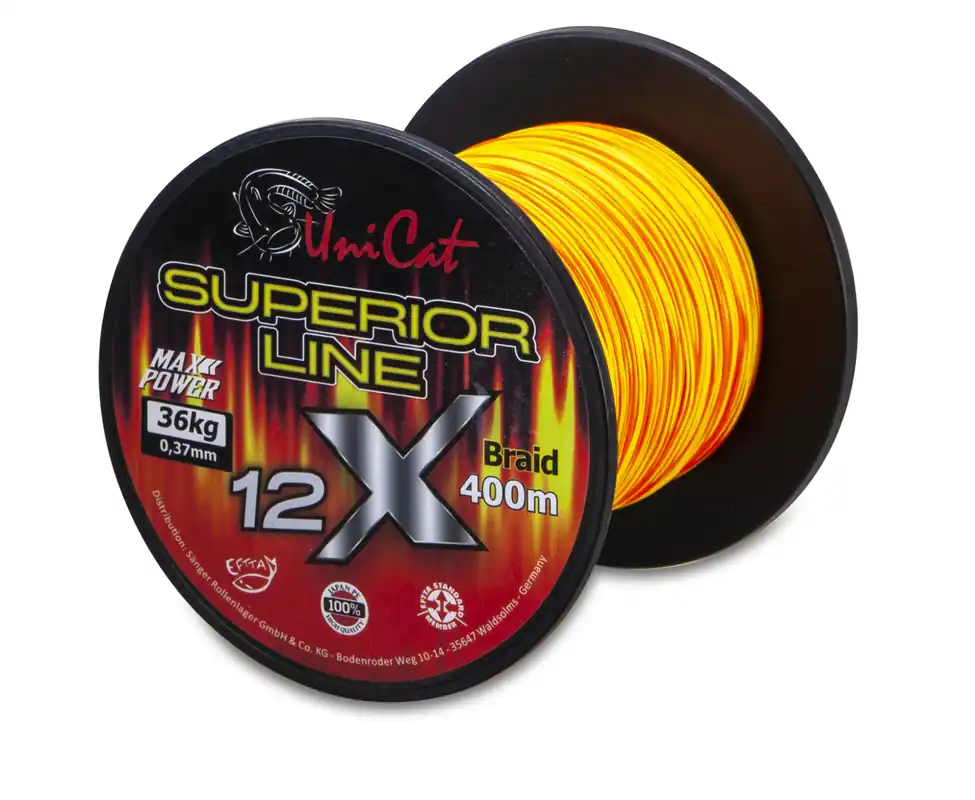 Uni Cat Superior 12X fonott szinór 0,60mm / 400m / 62kg Seizoensaanbieding