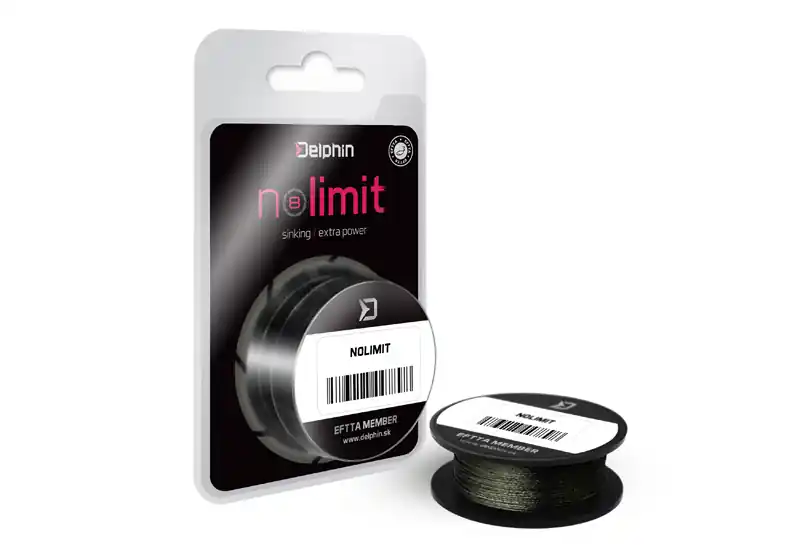 Must-Have Delphin NOLIMIT Hookline zöld (30lbs 20m)