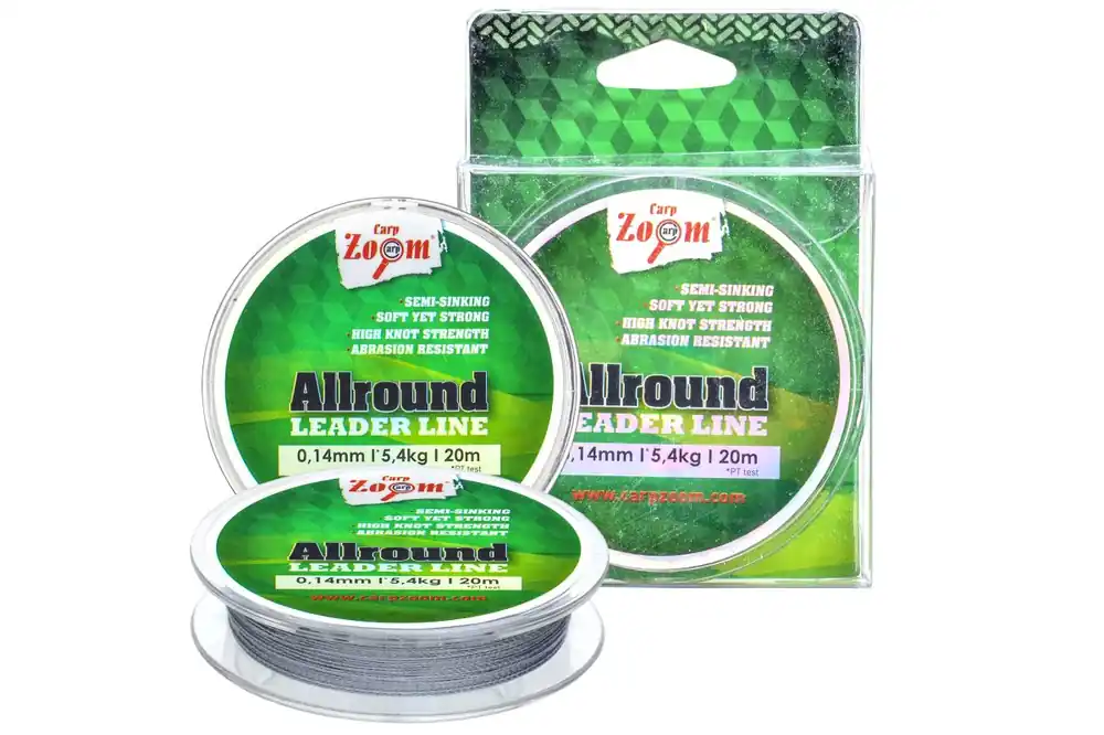 CarpZoom Allround fonott előkezsinór, o 0,18mm, 20m, 6,9kg Alleen Vandaag