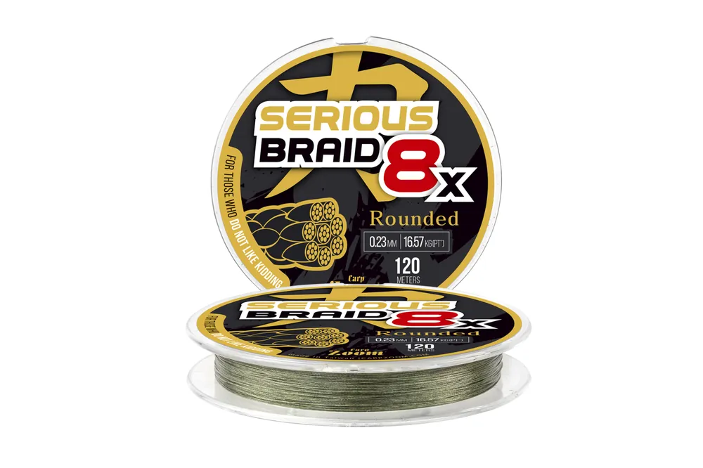 CarpZoom Serious 8X fonott zsinór, o 0,08mm, 120m, 4,83kg, zöld Express Levering