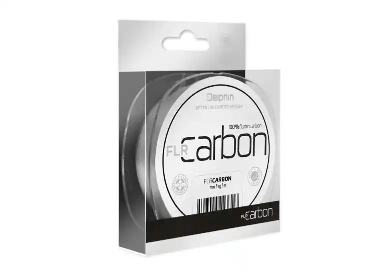 Delphin FLR CARBON - 100% fluorocarbon (0,23mm 4,2kg 50m) Nieuw