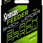 Aanbieding Sensas Shock Leader Feeder Black Arrow 75m 0,27mm