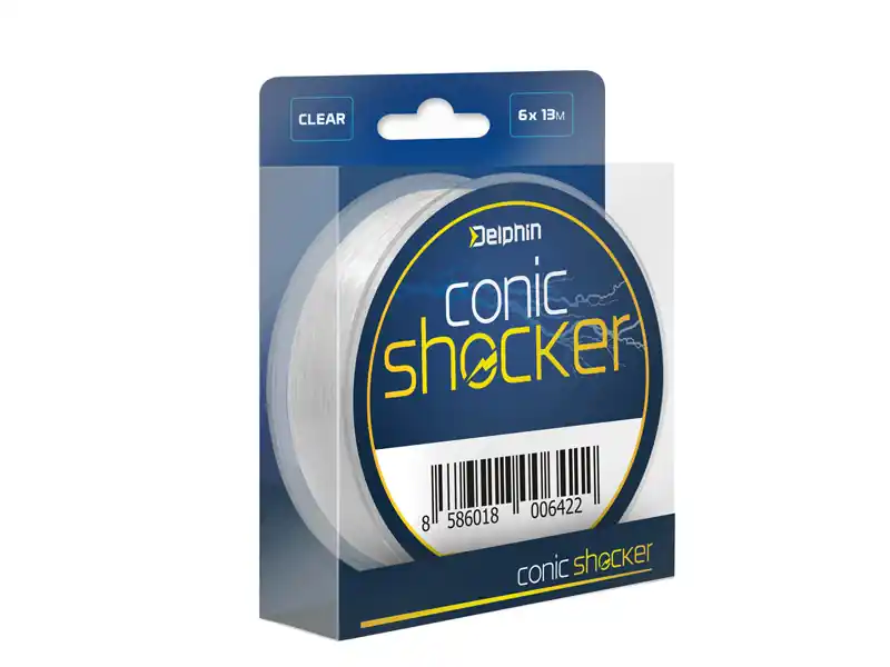 Kónuszos dobó előke Delphin Conic SHOCKER / 6x13m (0.30mm-0.50mm) Direct Verzonden