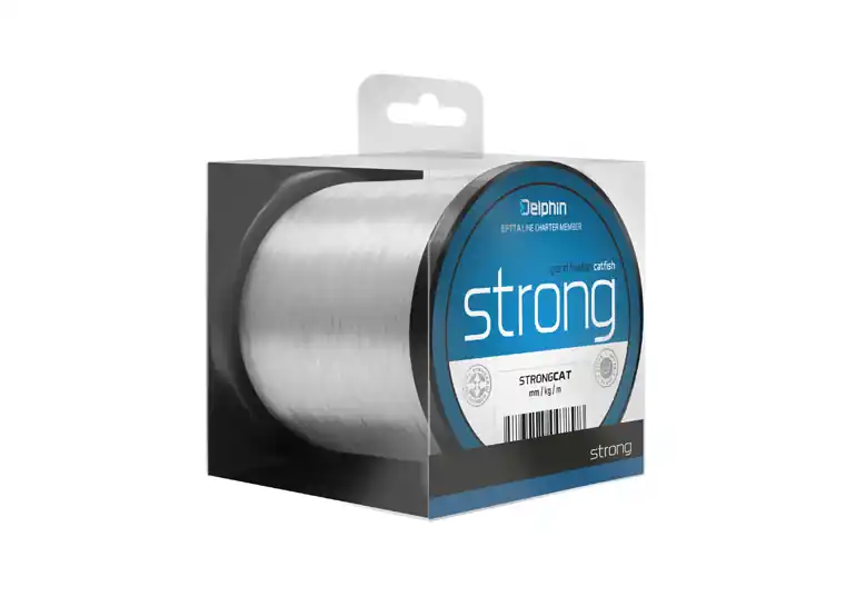 Delphin STRONG CAT átlátszó harcsázó zsinór (0,50mm 15,0kg 500m) Express Levering