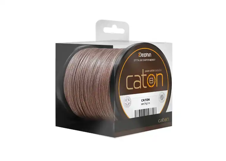Finale Uitverkoop Delphin CATON barna harcsázó zsinór (0,73mm 90,9kg 750m)