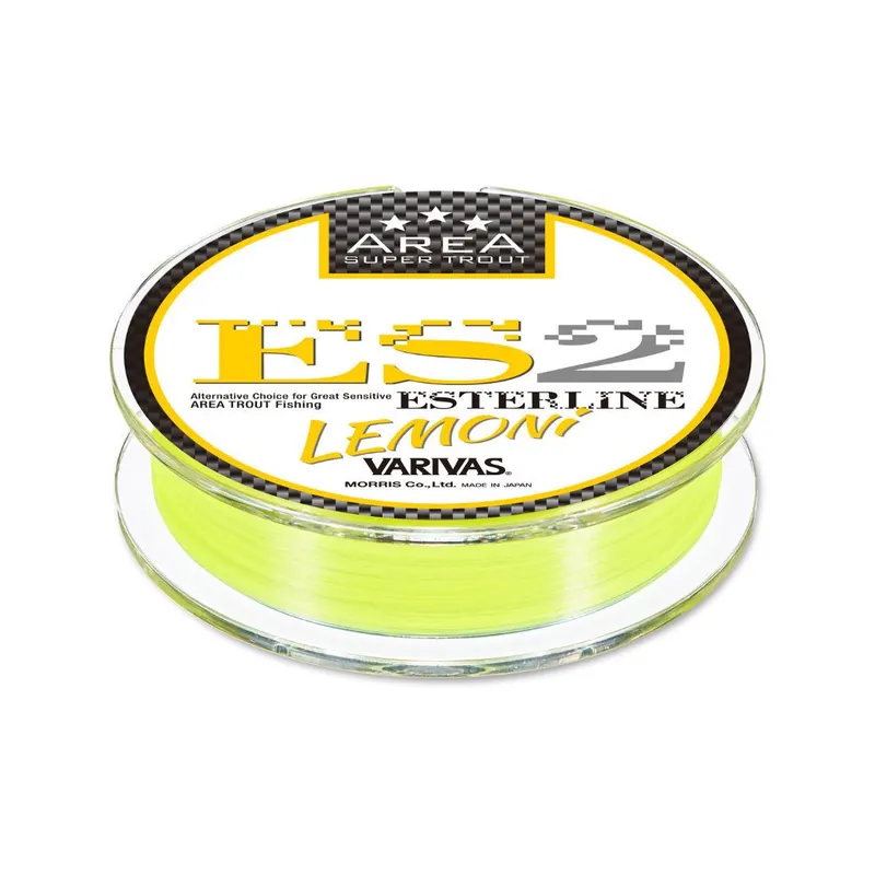 Direct Beschikbaar Varivas Super Trout Area Es2 Ester Lemoni 80m 0.082mm 1.42Lb