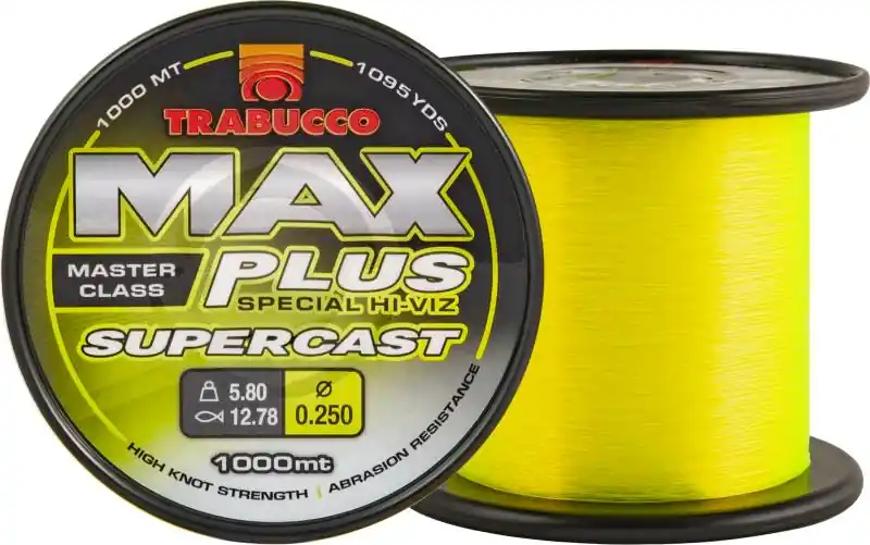 Express Levering Trabucco Max Plus Line Supercast 1000m 0,3mm zsinór