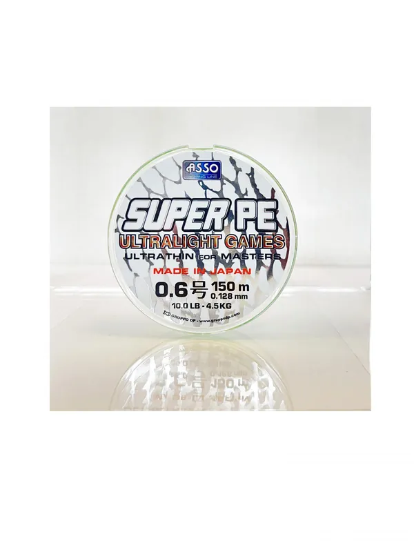 Korting ASSO SP UL GAMES PE 4X STD 0,086 5LBS 150M