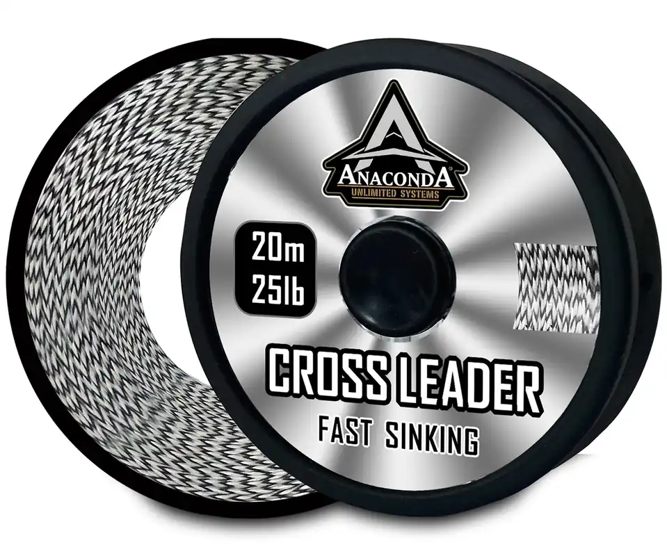 Beperkte Voorraad ANACONDA Fast Sinking Cross Leader 20m/35lb