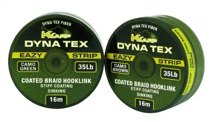 Laatste Kans K-Karp Eazy Strip 16m 45 lb camo barna fonott előke