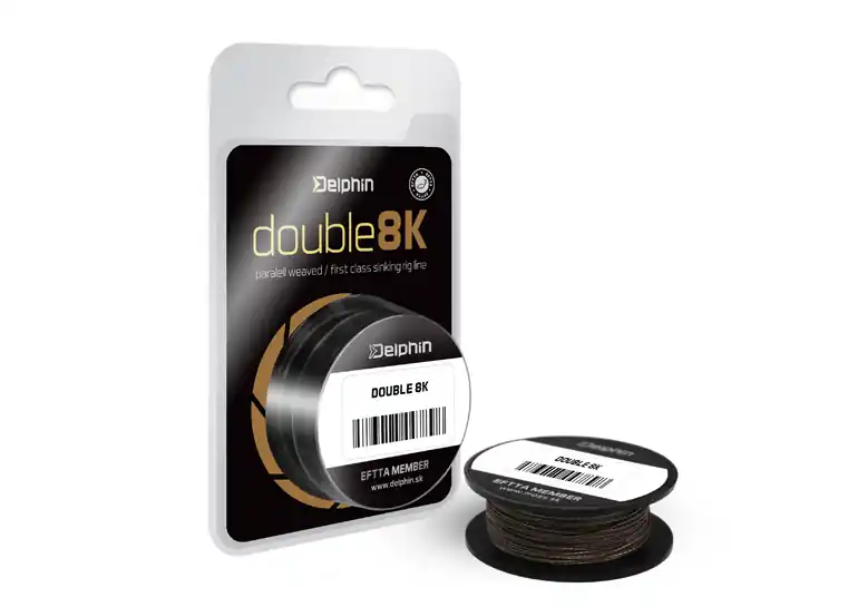 Beperkt Aanbod Delphin HOOK LINE DOUBLE 8K camou (35lbs 20m)