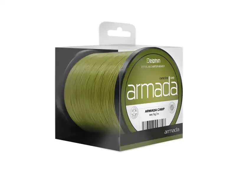 Beste Prijs Delphin ARMADA CARP camou (0,25mm 4,4kg 1200m)