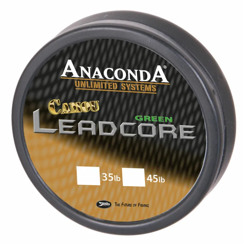 ANACONDA Camou Leadcore CB 45lb/Camou barna fonott előkezsinór / 10m Bestel Nu