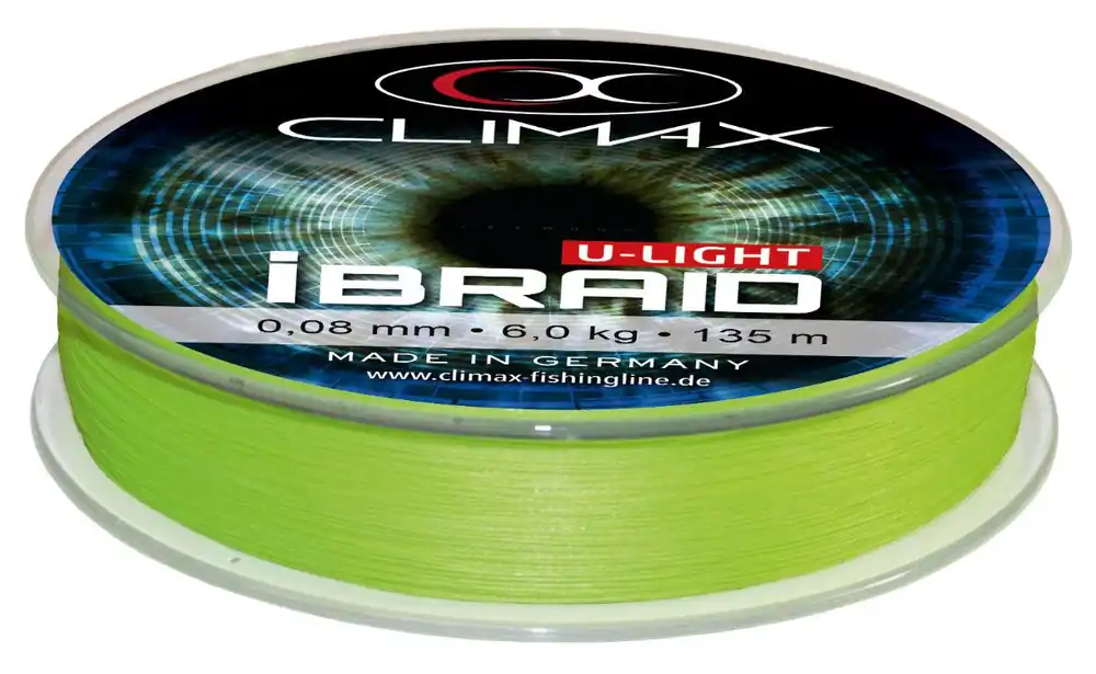 Climax Ibraid U-Light Chartreuse 135m 0.08mm 6.0kg Express Levering