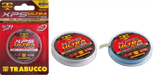 Aanbieding Trabucco T- Force Ultra FC403 50m 0,095mm flurocarbon előkezsinór
