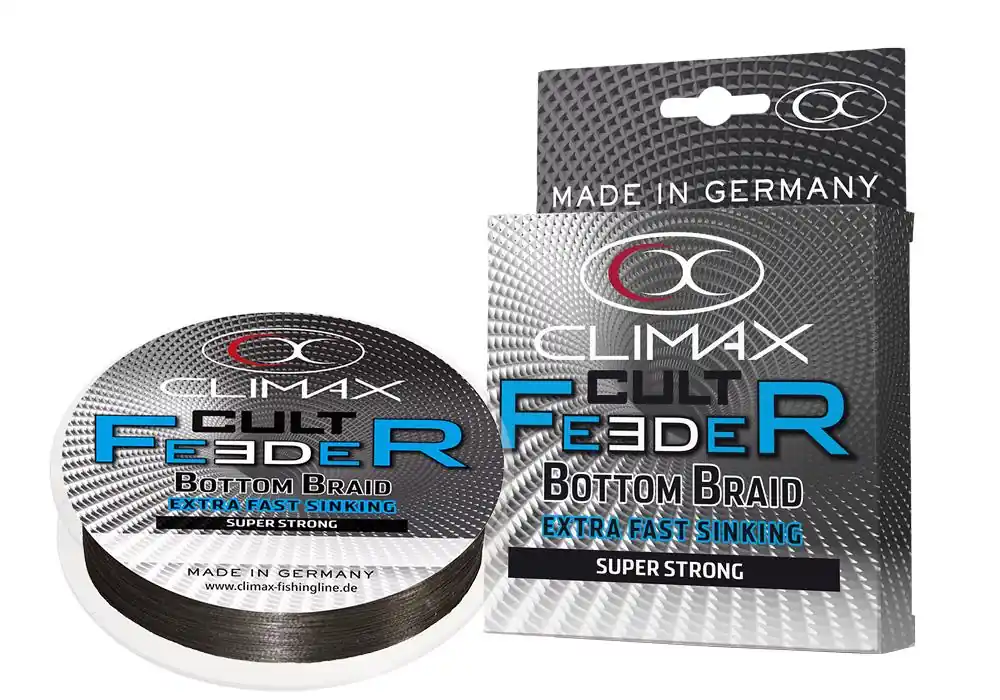 Climax Cult Feeder Bottom Braid 110m 0.12mm 5.0kg Dark Grey Korting