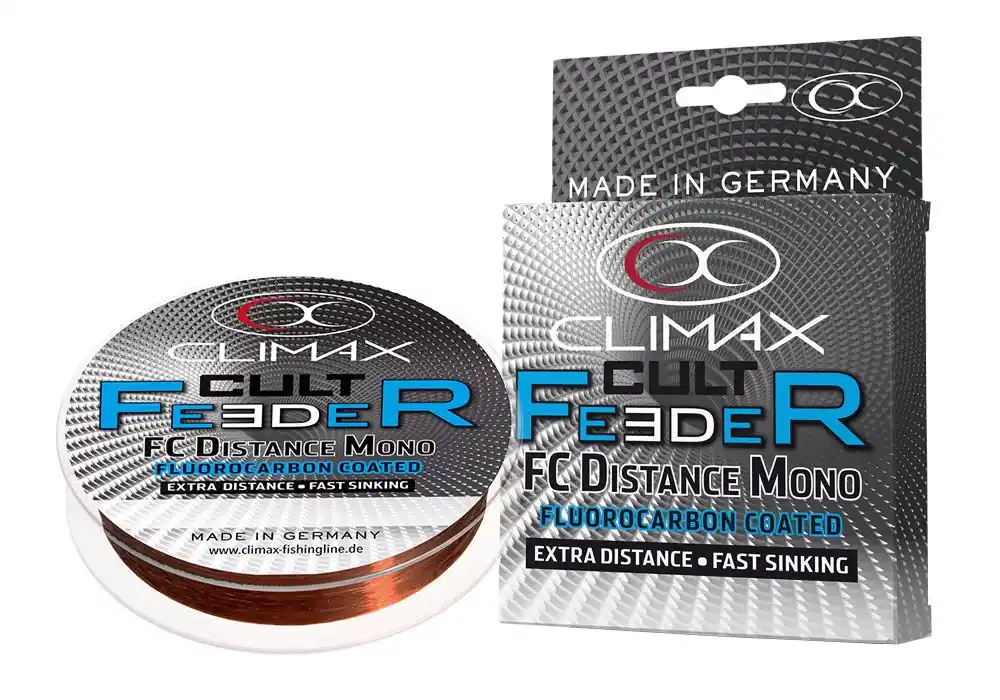 Climax Cult Feeder Distance Mono 200m 0.28mm Golden Brown Premium