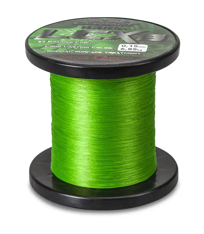 IRON CLAW Pure Contact LCX8 Green fonott zsinór / 0,26mm / 1500m / 18,25kg Tijdelijk Beschikbaar