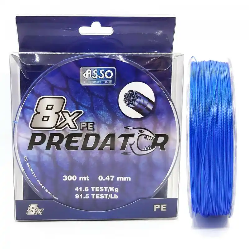 ASSO PE8X PREDATOR 300M 41,6KG Betaalbaar