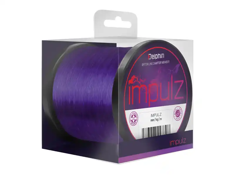Finale Uitverkoop Delphin IMPULZ / lila (0,30mm 7,7kg 20000m)