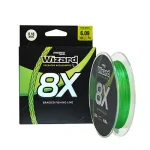 Actieprijs Wizard 8X Fonott Zsinór Lime Green 0,25 mm 21,42Kg 135M
